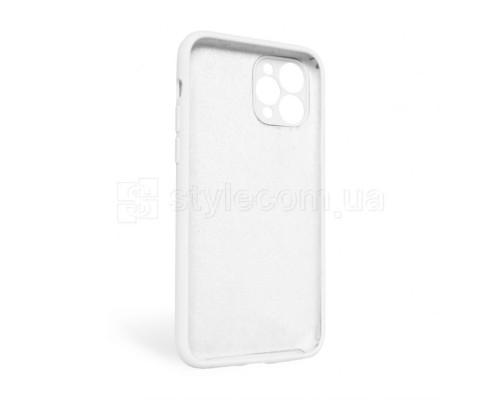 Чохол Full Silicone Case для Apple iPhone 11 Pro Max white (09) закрита камера (без логотипу) TPS-2710000254768