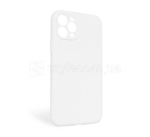 Чохол Full Silicone Case для Apple iPhone 11 Pro Max white (09) закрита камера (без логотипу) TPS-2710000254768