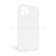 Чохол Full Silicone Case для Apple iPhone 11 Pro Max white (09) закрита камера (без логотипу) TPS-2710000254768