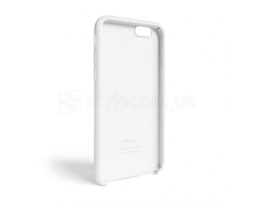 Чохол Full Silicone Case для Apple iPhone 6, 6s white (09) (без логотипу) TPS-2710000256564