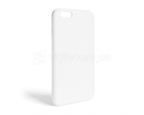 Чохол Full Silicone Case для Apple iPhone 6, 6s white (09) (без логотипу) TPS-2710000256564