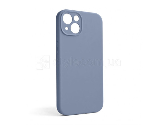 Чохол Full Silicone Case для Apple iPhone 13 lavender grey (28) закрита камера (без логотипу) TPS-2710000255956