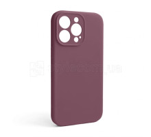 Чохол Full Silicone Case для Apple iPhone 13 Pro maroon (42) закрита камера (без логотипу) TPS-2710000256274