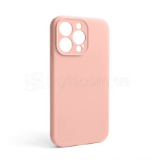 Чохол Full Silicone Case для Apple iPhone 13 Pro light pink (12) закрита камера (без логотипу)