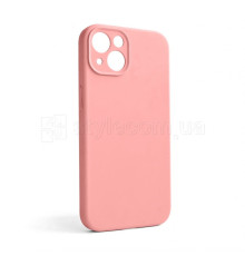 Чохол Full Silicone Case для Apple iPhone 13 light pink (12) закрита камера (без логотипу)