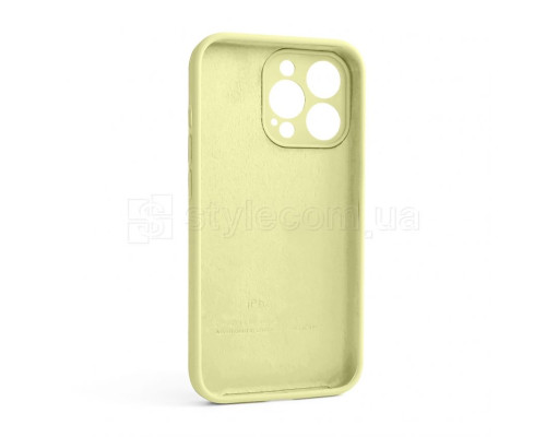 Чохол Full Silicone Case для Apple iPhone 13 Pro mellow yellow (51) закрита камера (без логотипу) TPS-2710000256281