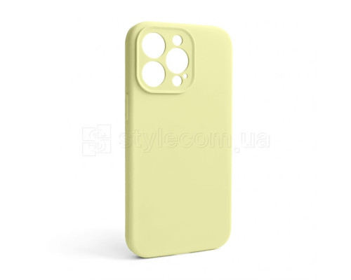 Чохол Full Silicone Case для Apple iPhone 13 Pro mellow yellow (51) закрита камера (без логотипу) TPS-2710000256281