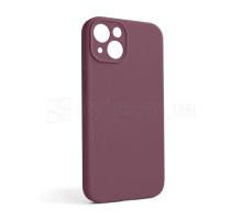 Чохол Full Silicone Case для Apple iPhone 13 maroon (42) закрита камера (без логотипу) TPS-2710000255970