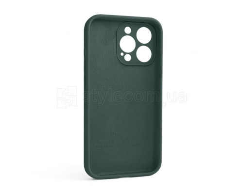 Чохол Full Silicone Case для Apple iPhone 13 Pro pine green (55) закрита камера (без логотипу) TPS-2710000256298