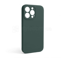 Чохол Full Silicone Case для Apple iPhone 13 Pro pine green (55) закрита камера (без логотипу) TPS-2710000256298