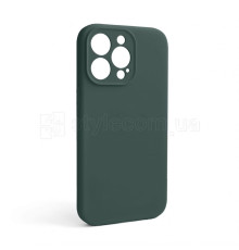 Чохол Full Silicone Case для Apple iPhone 13 Pro pine green (55) закрита камера (без логотипу)