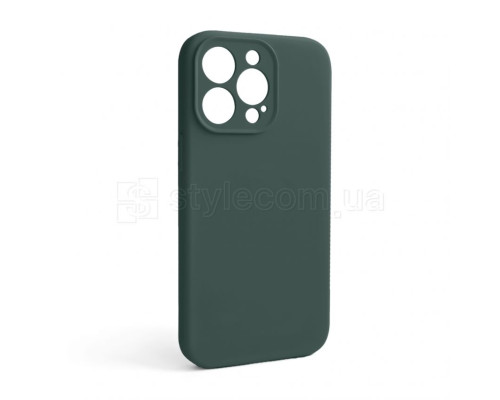 Чохол Full Silicone Case для Apple iPhone 13 Pro pine green (55) закрита камера (без логотипу) TPS-2710000256298