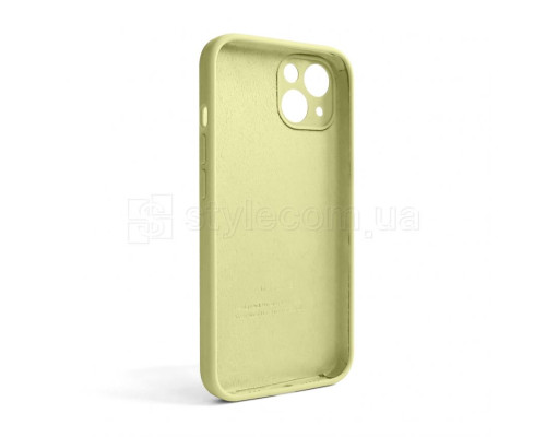 Чохол Full Silicone Case для Apple iPhone 13 mellow yellow (51) закрита камера (без логотипу) TPS-2710000255987