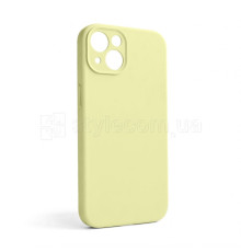 Чохол Full Silicone Case для Apple iPhone 13 mellow yellow (51) закрита камера (без логотипу)