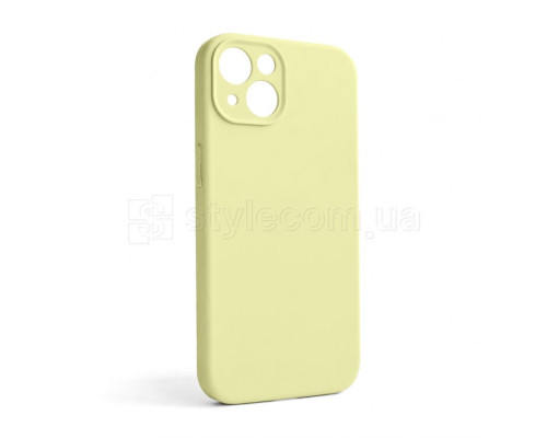 Чохол Full Silicone Case для Apple iPhone 13 mellow yellow (51) закрита камера (без логотипу) TPS-2710000255987