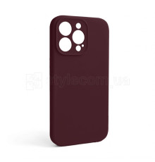 Чохол Full Silicone Case для Apple iPhone 13 Pro plum (57) закрита камера (без логотипу)