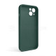 Чохол Full Silicone Case для Apple iPhone 13 pine green (55) закрита камера (без логотипу) TPS-2710000256007