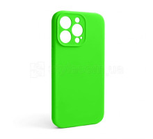 Чохол Full Silicone Case для Apple iPhone 13 Pro shiny green (40) закрита камера (без логотипу) TPS-2710000256328