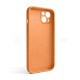 Чохол Full Silicone Case для Apple iPhone 13 papaya (49) закрита камера (без логотипу) TPS-2710000255994