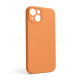 Чохол Full Silicone Case для Apple iPhone 13 papaya (49) закрита камера (без логотипу) TPS-2710000255994