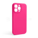 Чохол Full Silicone Case для Apple iPhone 13 Pro shiny pink (38) закрита камера (без логотипу) TPS-2710000256335