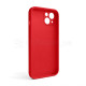 Чохол Full Silicone Case для Apple iPhone 13 red (14) закрита камера (без логотипу) TPS-2710000256021