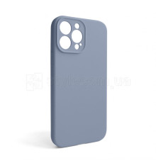 Чохол Full Silicone Case для Apple iPhone 13 Pro Max sierra blue (62) закрита камера (без логотипу)