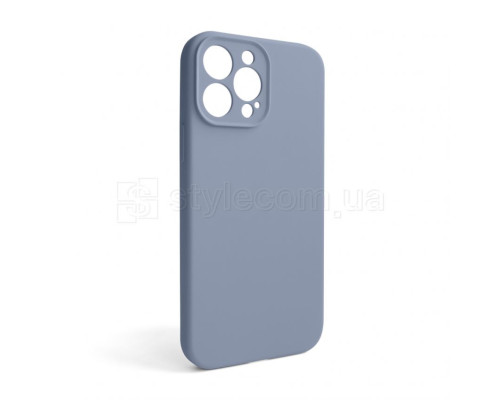 Чохол Full Silicone Case для Apple iPhone 13 Pro Max sierra blue (62) закрита камера (без логотипу) TPS-2710000256359