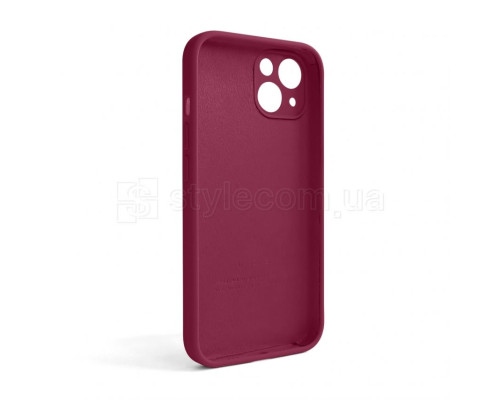 Чохол Full Silicone Case для Apple iPhone 13 rose red (37) закрита камера (без логотипу) TPS-2710000256038