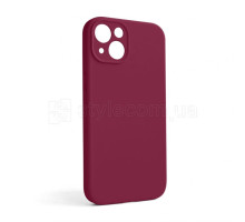 Чохол Full Silicone Case для Apple iPhone 13 rose red (37) закрита камера (без логотипу) TPS-2710000256038