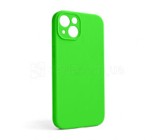 Чохол Full Silicone Case для Apple iPhone 13 shiny green (40) закрита камера (без логотипу) TPS-2710000256045