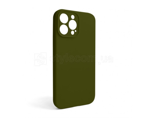 Чохол Full Silicone Case для Apple iPhone 13 Pro Max forest green (63) закрита камера (без логотипу) TPS-2710000256366