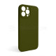 Чохол Full Silicone Case для Apple iPhone 13 Pro Max forest green (63) закрита камера (без логотипу) TPS-2710000256366