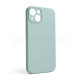 Чохол Full Silicone Case для Apple iPhone 13 turquoise (17) закрита камера (без логотипу) TPS-2710000256069