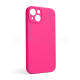 Чохол Full Silicone Case для Apple iPhone 13 shiny pink (38) закрита камера (без логотипу) TPS-2710000256052