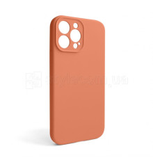 Чохол Full Silicone Case для Apple iPhone 13 Pro Max new peach (66) закрита камера (без логотипу)