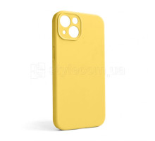 Чохол Full Silicone Case для Apple iPhone 13 yellow (04) закрита камера (без логотипу) TPS-2710000256083