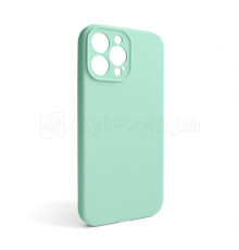 Чохол Full Silicone Case для Apple iPhone 13 Pro Max new blue (67) закрита камера (без логотипу)