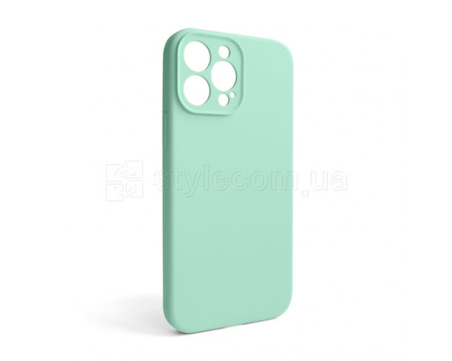 Чохол Full Silicone Case для Apple iPhone 13 Pro Max new blue (67) закрита камера (без логотипу) TPS-2710000256403