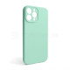 Чохол Full Silicone Case для Apple iPhone 13 Pro Max new blue (67) закрита камера (без логотипу) TPS-2710000256403