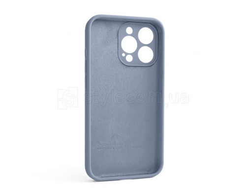 Чохол Full Silicone Case для Apple iPhone 13 Pro sierra blue (62) закрита камера (без логотипу) TPS-2710000256090