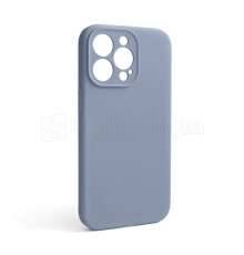 Чохол Full Silicone Case для Apple iPhone 13 Pro sierra blue (62) закрита камера (без логотипу)