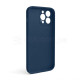 Чохол Full Silicone Case для Apple iPhone 13 Pro Max deep navy (68) закрита камера (без логотипу) TPS-2710000256410