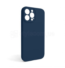 Чохол Full Silicone Case для Apple iPhone 13 Pro Max deep navy (68) закрита камера (без логотипу) TPS-2710000256410