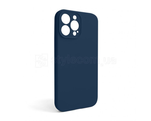 Чохол Full Silicone Case для Apple iPhone 13 Pro Max deep navy (68) закрита камера (без логотипу) TPS-2710000256410