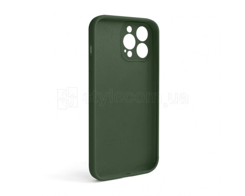 Чохол Full Silicone Case для Apple iPhone 13 Pro Max atrovirens green (54) закрита камера (без логотипу) TPS-2710000256434