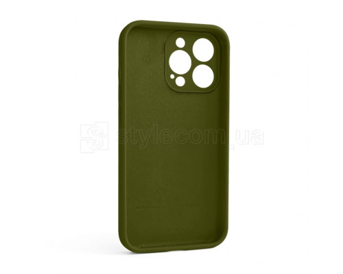 Чохол Full Silicone Case для Apple iPhone 13 Pro forest green (63) закрита камера (без логотипу) TPS-2710000256106