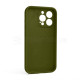 Чохол Full Silicone Case для Apple iPhone 13 Pro forest green (63) закрита камера (без логотипу) TPS-2710000256106