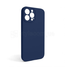 Чохол Full Silicone Case для Apple iPhone 13 Pro Max blue cobalt (36) закрита камера (без логотипу) TPS-2710000256441