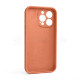 Чохол Full Silicone Case для Apple iPhone 13 Pro new peach (66) закрита камера (без логотипу) TPS-2710000256137